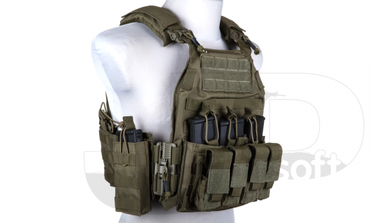 GFC Tactical Plate Carrier 8944-1 / OD Green