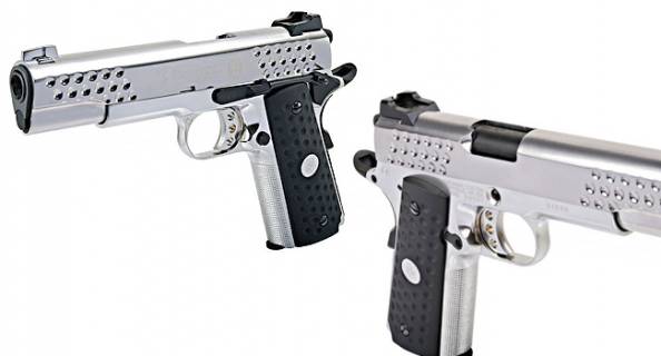 WE 1911 KAC Night Hawk Silver