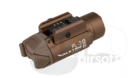 Olight PL-3R Valkyrie Rechargeable Rail Mounted Tactical Light / Desert Tan