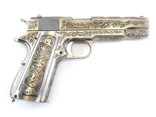 WE 1911 Chrome Etched Special Edition