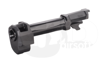 TASK FORCE P365 3.1" Outer Barrel w/ Compensator Set for VFC SMP / Black