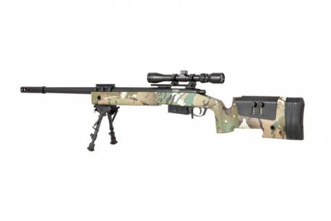 Specna Arms SA-S03 CORE&trade; Sniper Rifle /w Scope & Bipod / MC
