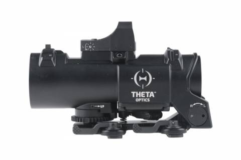 Theta Optics&trade; 4x32E Scope with Micro Red Dot Sight