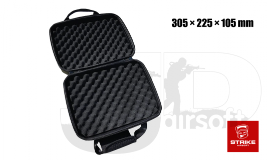 Strike Semi Hard Pistol EVA Case /w Wave Foam / Green