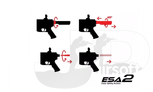 Specna Arms SA-E12 EDGE 2.0&trade; Carbine / Black