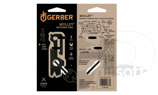 Gerber Mullet Solid State Multi-Tool