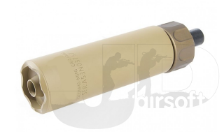 GK Tactical Socom-46 Mini Silencer for KWA/VFC MP7 / Tan