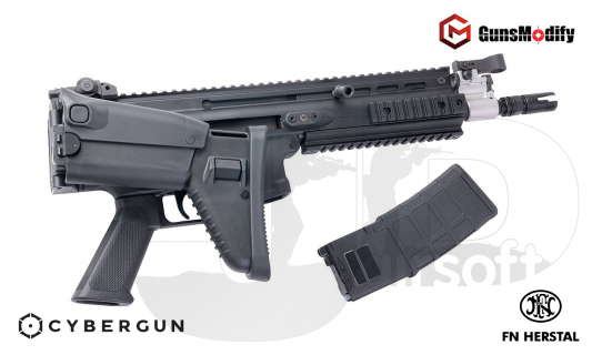 Cybergun SCAR L MK2 MWS GBBR  (Guns Modify/FN Herstal Licensed) / Black