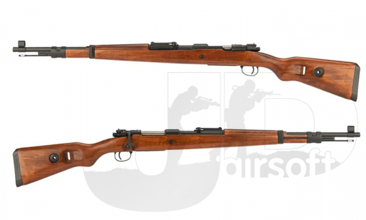 Snow Wolf Kar98 Rifle - Real Wood Spring Rifle