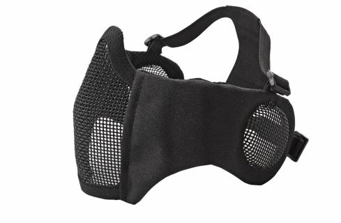 ASG METAL MESH MASK /W CHEEK PADS & EAR PROTECTION