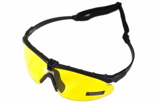 Nuprol Battle Pro's (Yellow Lense) /w inserts / Black