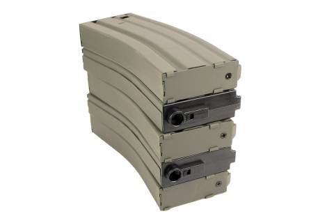 Specna Arms 120rd Magazine Set M4/M16 (5pcs) /Grey