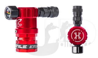 HK Army Hostile XLP Regulator - Side Port / Red