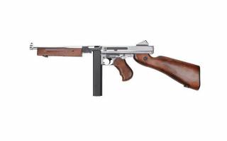 King Arms Thompson M1A1 (Nickel Plated Chrome)