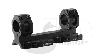 GK Tactical 25mm/30mm QD Extension Dual Scope Mount