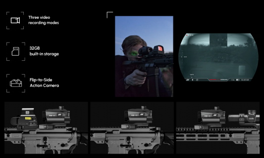 DNT Optics NVMD-C200 /w QDF170 Flip to side mount