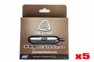 ASG Ultrair CO2 Cartridges (5pcs)