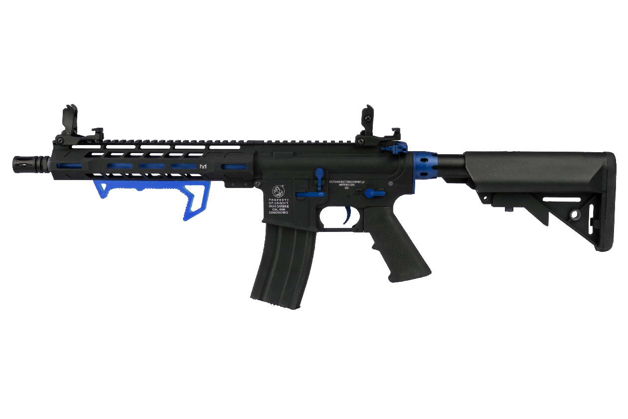 Cybergun Colt M4 Hornet Blue Fox Airsoft Rifle Full Metal
