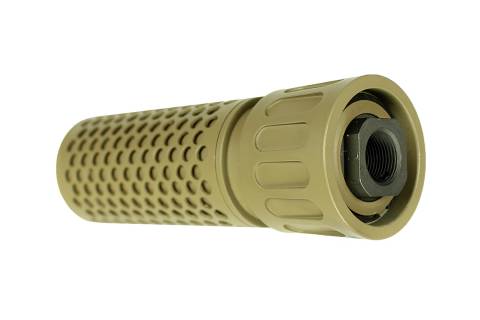 GK Tactical KAC QDC CQB Suppressor (14mm CCW) / DE