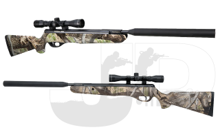 Remington Tyrant .177 Camo Spring Air Rifle /w Scope & Moderator
