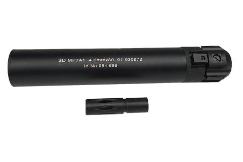 Angry Gun MP7 QD-Silencer & tracer for VFC GBB/AEG (Gen 2 Version)