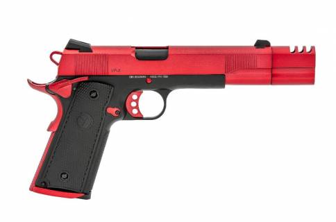 Vorsk VP-X 1911 GBB Pistol / Black/Red
