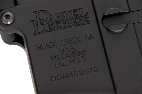 Daniel Defense&reg; MK18 SA-E19 EDGE&trade; Carbine / Black (Edge 2.0)