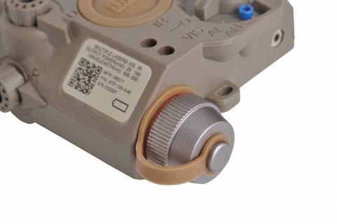 GK Tactical LA-5 PEQ15 Red / IR Laser Aiming Module / Tan
