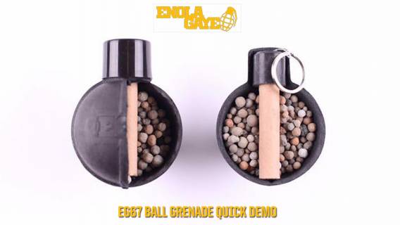 Enola Gaye EG67 Wire Pull Ball grenade