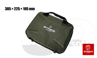 Strike Semi Hard Pistol EVA Case /w Wave Foam / Green