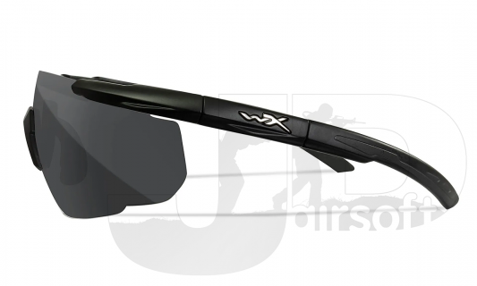 Wiley X Saber Advance Glasses - Black Frame /Grey/Clear/Rust