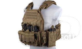 GFC Tactical Plate Carrier 8944-1 / Tan