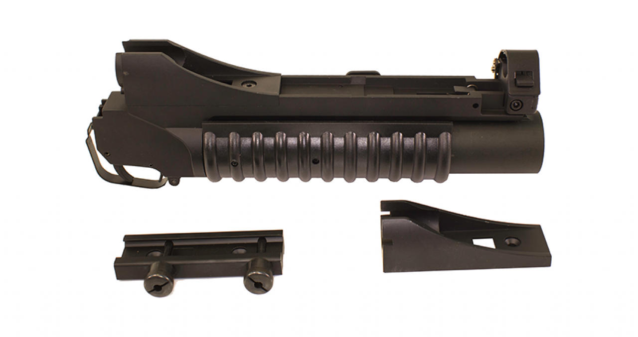 Гранатомет м203. Подствольный гранатомет м203. Airsoft m203 Tactical. M203 40mm Barrel. M203 Grenade Launcher.