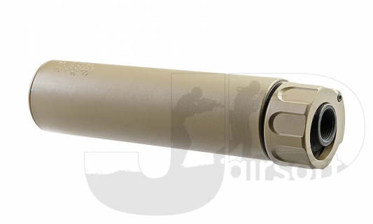 GK Tactical SOCOM 556 RC2 Suppressor V2 14mm CCW / Tan