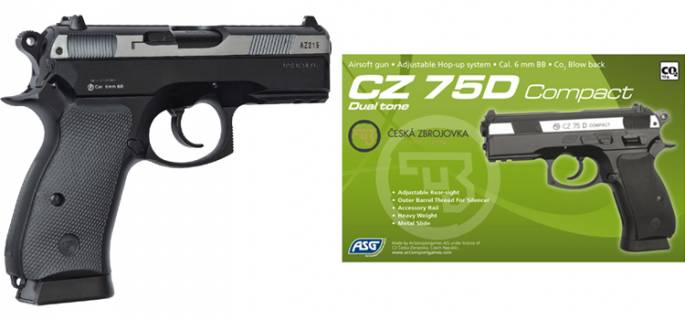 ASG CZ 75D Compact (Metal Slide)