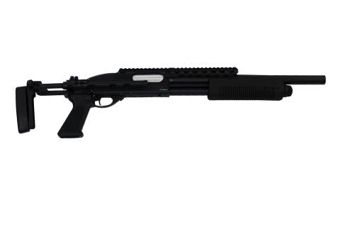 A&K 7870 Tactical Shotgun w/ EBR Stock / Short