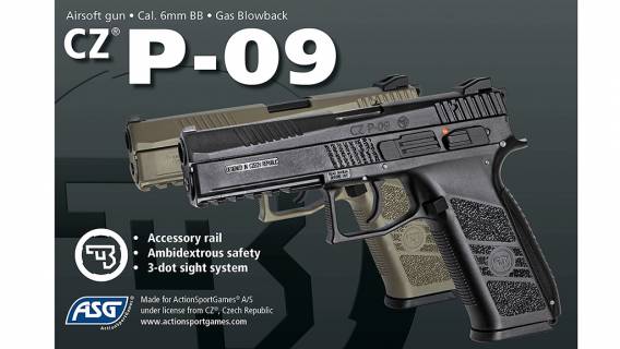 ASG CZ P-09 FDE (full Colour)