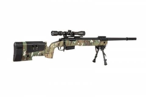 Specna Arms SA-S03 CORE&trade; Sniper Rifle /w Scope & Bipod / MC