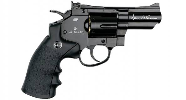 ASG Dan Wesson 2.5" Revolver Black
