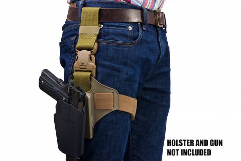 GK Tactical Single Strap Holster Panel / Khaki