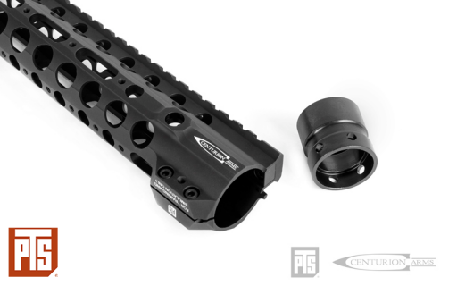 PTS Syndicate Centurion Arms CMR Rail 12.5" Gen2 Black / Black