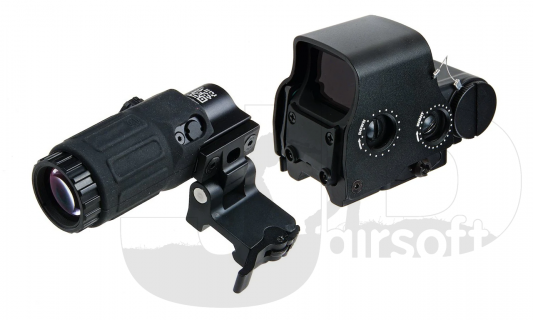 Holy Warrior HWS EXPS3 Weapon Red Dot Sight w/ G33 Scope / Black