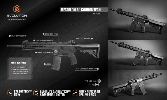 Evolution Recon 14.5&rdquo; Viper Carbontech