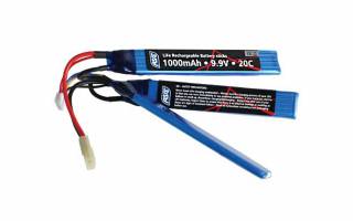 ASG 9.9v 1000mAh LI-FE Split Batery