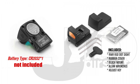 SOTAC Adjustable RMR Red Dot Sight / Black