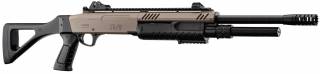 BO Manufacture FABARM STF/12 18 Shotgun / Black / FDE