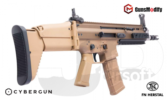 Cybergun SCAR L MK2 MWS GBBR  (Guns Modify/FN Herstal Licensed) / Tan