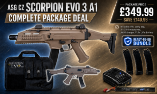 ASG CZ Scorpion Evo 3 A1 Package Deal /FDE