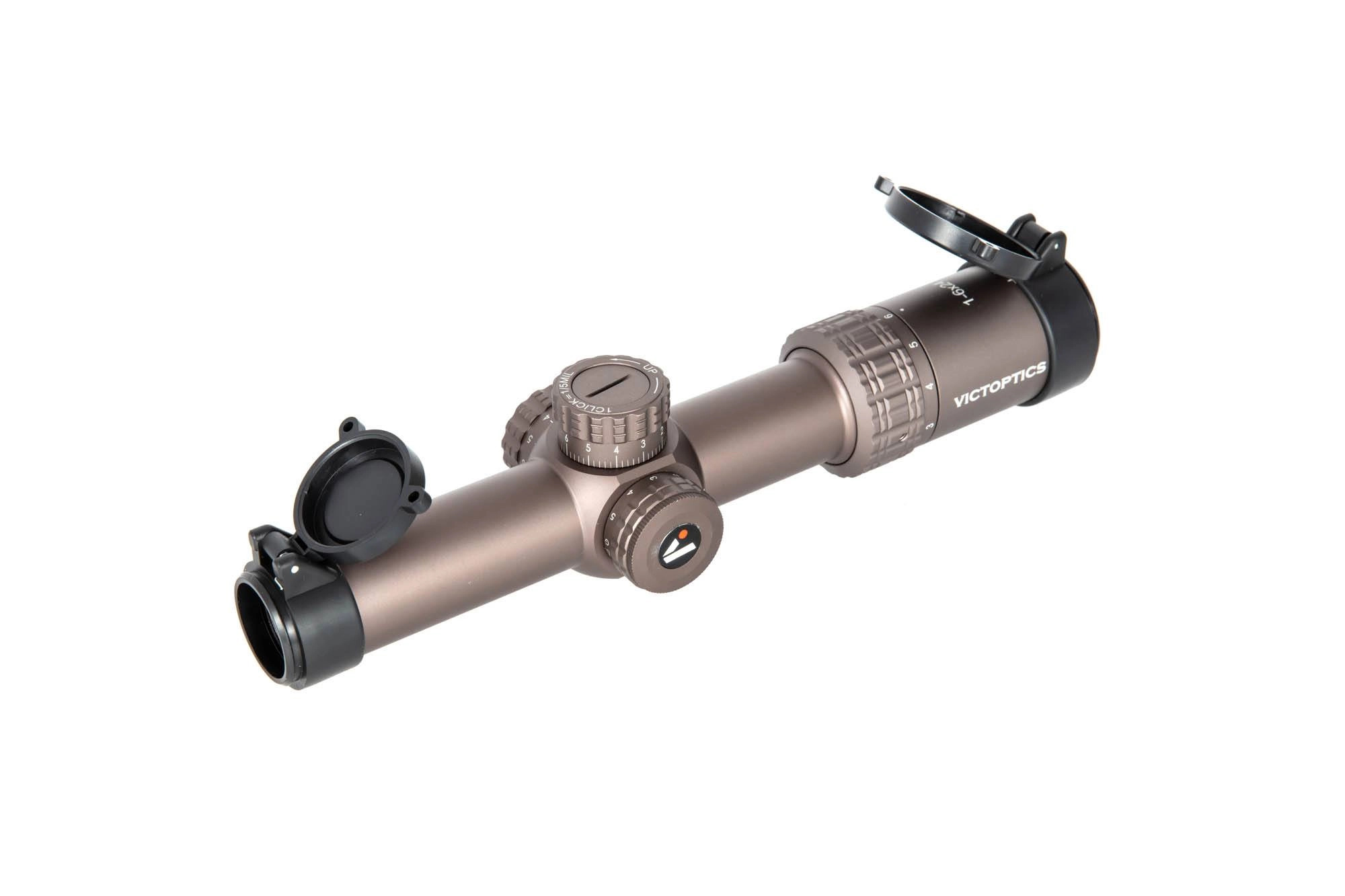 Vector Optics S6 1-6x24 Scope / Burnt Brown | JD Airsoft Ltd