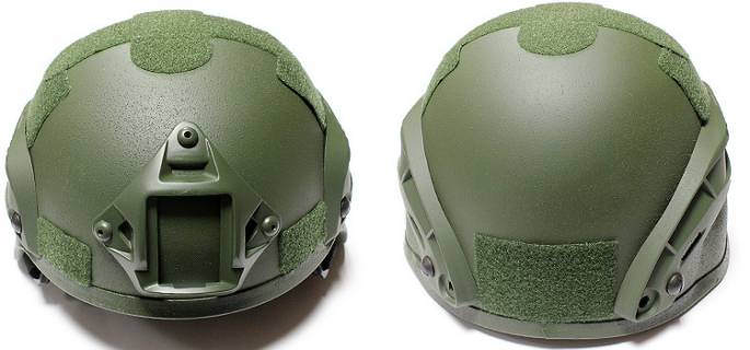 Nuprol MICH Railed Helmet - OD